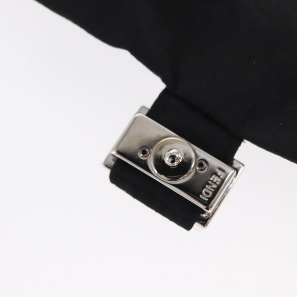 FENDI Stulpen Nylon Schwarz Auth 163473V