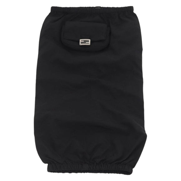 FENDI Stulpen Nylon Schwarz Auth 163473V