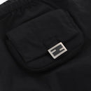 FENDI Leg Warmers Nylon Black Auth 163473V-7