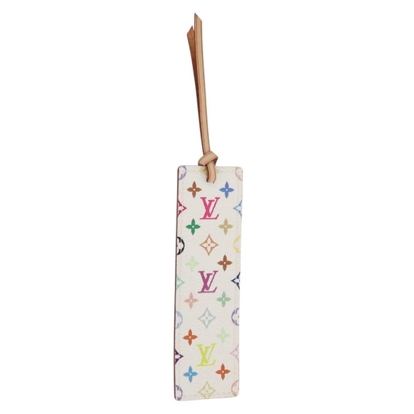 LOUIS VUITTON Monogram Multicolor Mark Page Kadu Bookmark M99196 LV Auth 163475V