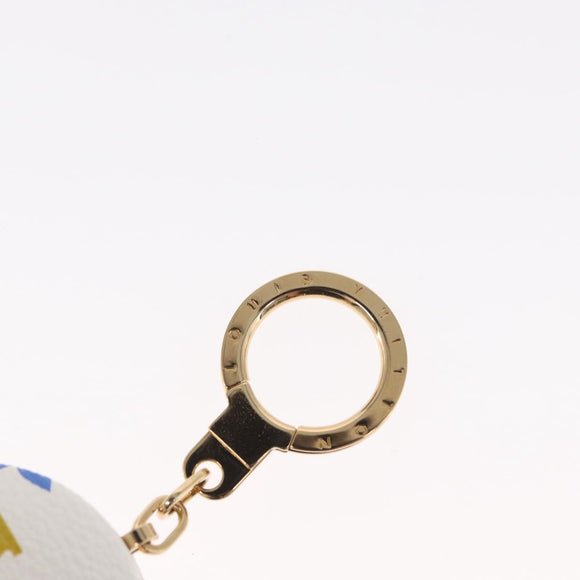 LOUIS VUITTON Monogram Multicolor Astropill Charm White M51911 LV Auth 163476SAV