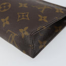 LOUIS VUITTON Monogram Poche Toilette 15 Pouch M47546 LV Auth 163477-15