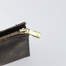 LOUIS VUITTON Monogram Poche Toilette 15 Pouch M47546 LV Auth 163477-9