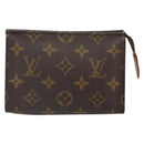 LOUIS VUITTON Monogram Poche Toilette 15 Pouch M47546 LV Auth 163477-13