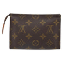 LOUIS VUITTON Monogram Poche Toilette 15 Pouch M47546 LV Auth 163477-2
