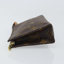 LOUIS VUITTON Monogram Poche Toilette 15 Pouch M47546 LV Auth 163477-4