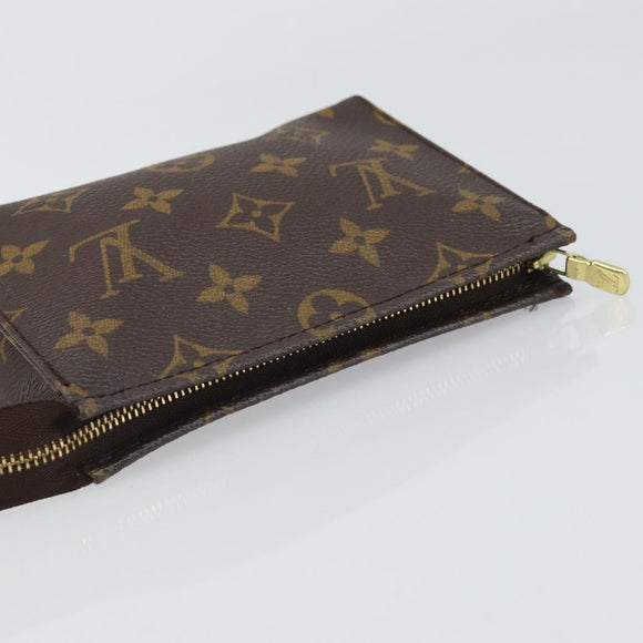 LOUIS VUITTON Monogram Poche Toilette 15 Pouch M47546 LV Auth 163477