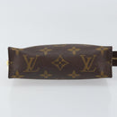 LOUIS VUITTON Monogram Poche Toilette 15 Pouch M47546 LV Auth 163477-6