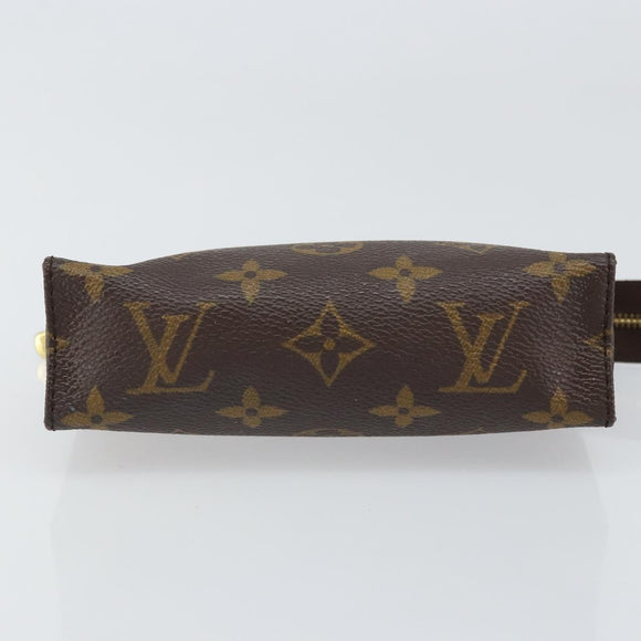 LOUIS VUITTON Monogram Poche Toilette 15 Pouch M47546 LV Auth 163477