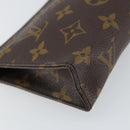 LOUIS VUITTON Monogram Poche Toilette 15 Pouch M47546 LV Auth 163477-14
