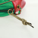GUCCI Zumi Shoulder Bag Leather Multicolor Gold 534951 Auth 163498V-9
