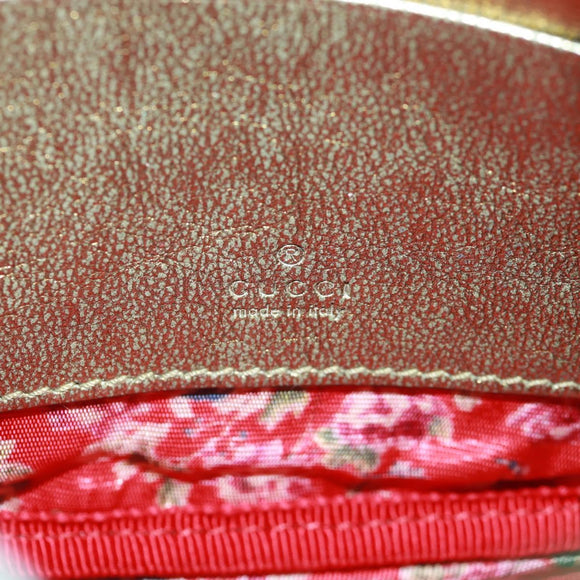 GUCCI Zumi Shoulder Bag Leather Multicolor Gold 534951 Auth 163498V