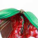 GUCCI Zumi Shoulder Bag Leather Multicolor Gold 534951 Auth 163498V-20