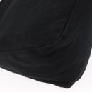 FENDI Mamma Baguette Shoulder Bag Nylon Black Silver Auth 163500-16