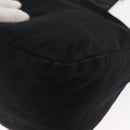 FENDI Mamma Baguette Shoulder Bag Nylon Black Silver Auth 163500-17