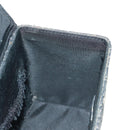 Christian Dior Trotter Canvas Vanity Hand Bag Black Silver Auth 163501V-20