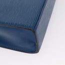 LOUIS VUITTON Epi Malesherbes Hand Bag Blue M52375 LV Auth 163509-9