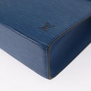 LOUIS VUITTON Epi Malesherbes Hand Bag Blue M52375 LV Auth 163509-14