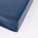 LOUIS VUITTON Epi Malesherbes Hand Bag Blue M52375 LV Auth 163509-15