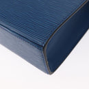 LOUIS VUITTON Epi Malesherbes Hand Bag Blue M52375 LV Auth 163509-16