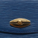 LOUIS VUITTON Epi Malesherbes Hand Bag Blue M52375 LV Auth 163509-17