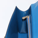LOUIS VUITTON Epi Malesherbes Hand Bag Blue M52375 LV Auth 163509-21