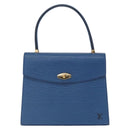 LOUIS VUITTON Epi Malesherbes Hand Bag Blue M52375 LV Auth 163509-13