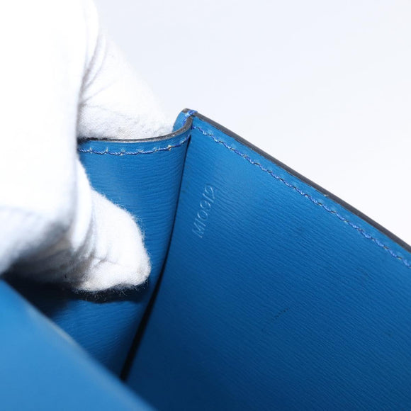 LOUIS VUITTON Epi Malesherbes Hand Bag Blue M52375 LV Auth 163509