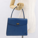LOUIS VUITTON Epi Malesherbes Hand Bag Blue M52375 LV Auth 163509-23