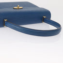 LOUIS VUITTON Epi Malesherbes Hand Bag Blue M52375 LV Auth 163509-7