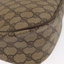 GUCCI GG Supreme Web Sherry Line Bag PVC Beige Gold 89 02 032 Auth 163510-15