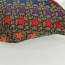 GUCCI Children GG Supreme Waist bag PVC Beige Silver 502095 Auth 163511V-16