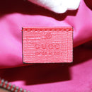 GUCCI Children GG Supreme Waist bag PVC Beige Silver 502095 Auth 163511V-19