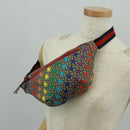 GUCCI Children GG Supreme Waist bag PVC Beige Silver 502095 Auth 163511V-22