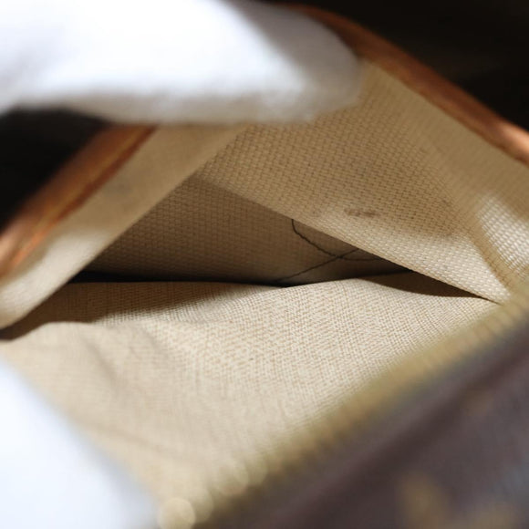 LOUIS VUITTON Monogram Trouville Hand Bag M42228 LV Auth 163513