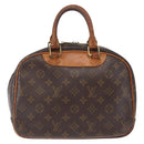 LOUIS VUITTON Monogram Trouville Hand Bag M42228 LV Auth 163513-2
