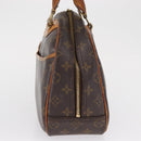 LOUIS VUITTON Monogram Trouville Hand Bag M42228 LV Auth 163513-3