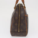 LOUIS VUITTON Monogram Trouville Hand Bag M42228 LV Auth 163513-4