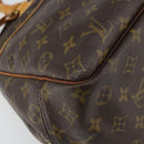 LOUIS VUITTON Monogram Deauville Hand Bag M47270 LV Auth 163514-11