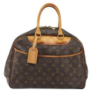 LOUIS VUITTON Monogram Deauville Hand Bag M47270 LV Auth 163514-2