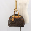 LOUIS VUITTON Monogram Deauville Hand Bag M47270 LV Auth 163514-27