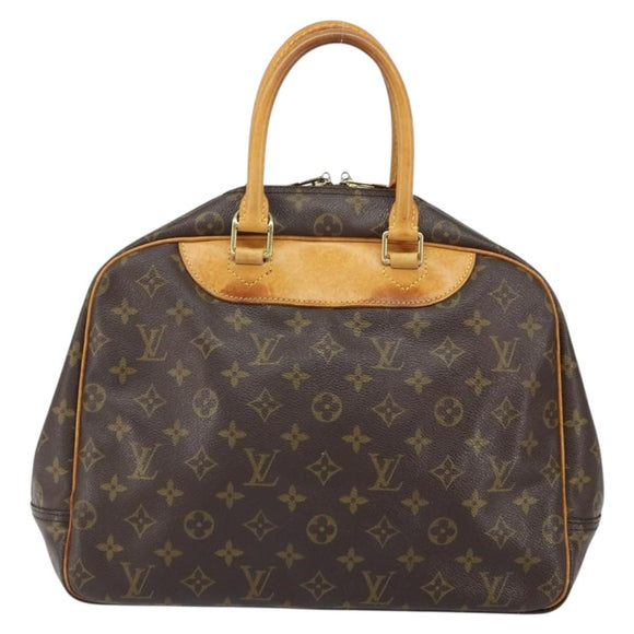 LOUIS VUITTON Monogram Deauville Hand Bag M47270 LV Auth 163514
