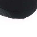 FENDI Mamma Baguette Shoulder Bag Nylon Black Silver Auth 163515-17