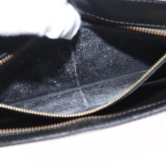 LOUIS VUITTON Epi Angian Shoulder Bag 2way Black M52112 LV Auth 163521