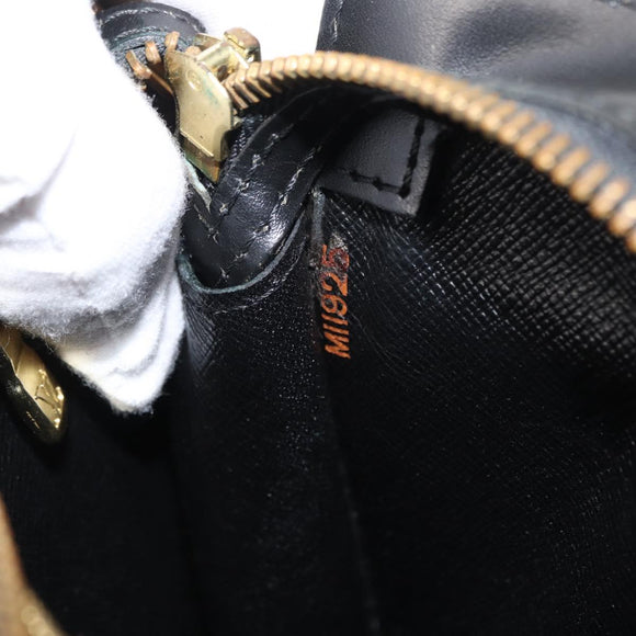 LOUIS VUITTON Epi Angian Shoulder Bag 2way Black M52112 LV Auth 163521