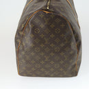 LOUIS VUITTON Monogram Keepall 60 Boston Bag M41422 LV Auth 163530-4