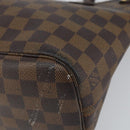 LOUIS VUITTON Damier Ebene Neverfull PM Tote Bag N51109 LV Auth 163531-15
