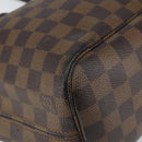 LOUIS VUITTON Damier Ebene Neverfull PM Tote Bag N51109 LV Auth 163531-16