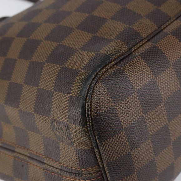 LOUIS VUITTON Damier Ebene Neverfull PM Tote Bag N51109 LV Auth 163531