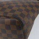LOUIS VUITTON Damier Ebene Neverfull PM Tote Bag N51109 LV Auth 163531-17